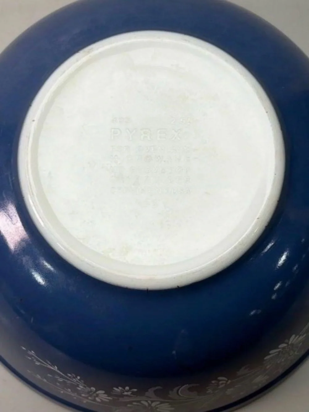 Pyrex Vintage Colonial Mist Mixing Bowl 403